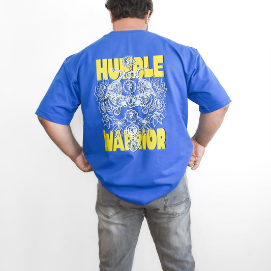 Humble Warrior - Oversized Blue TShirt