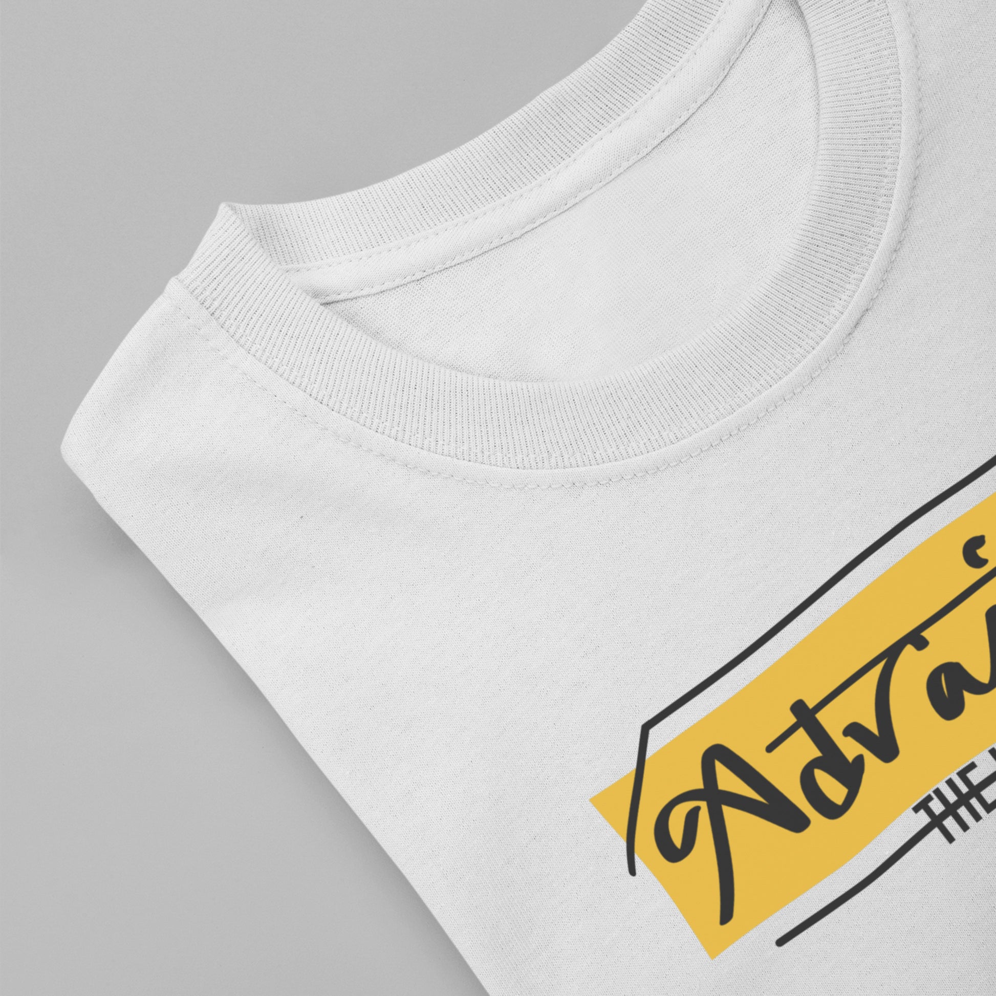 Advaita - The Unique One - White Printed Tshirt - Women