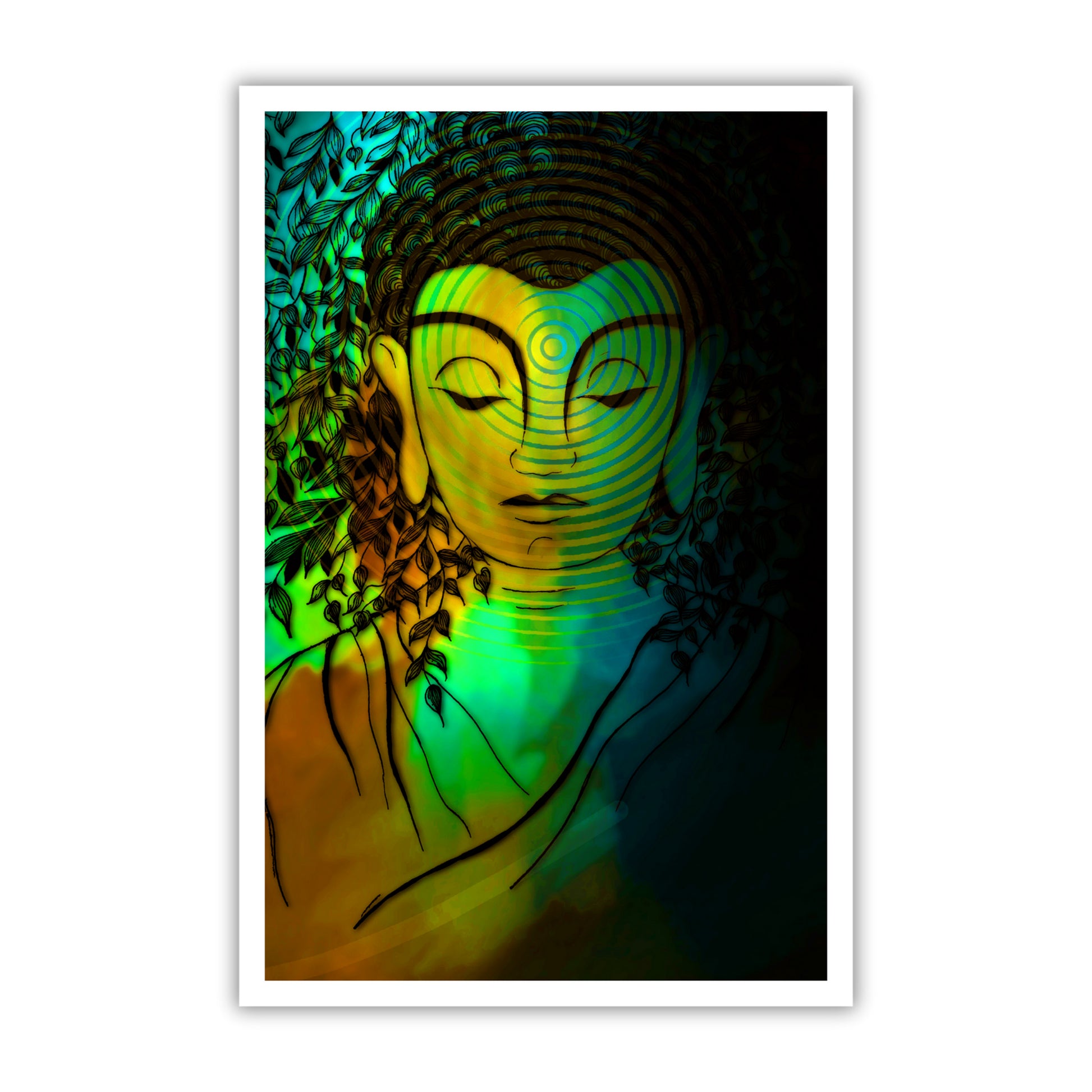 Gautam Buddha Art Print