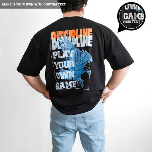 Discipline - Men Oversized TShirt