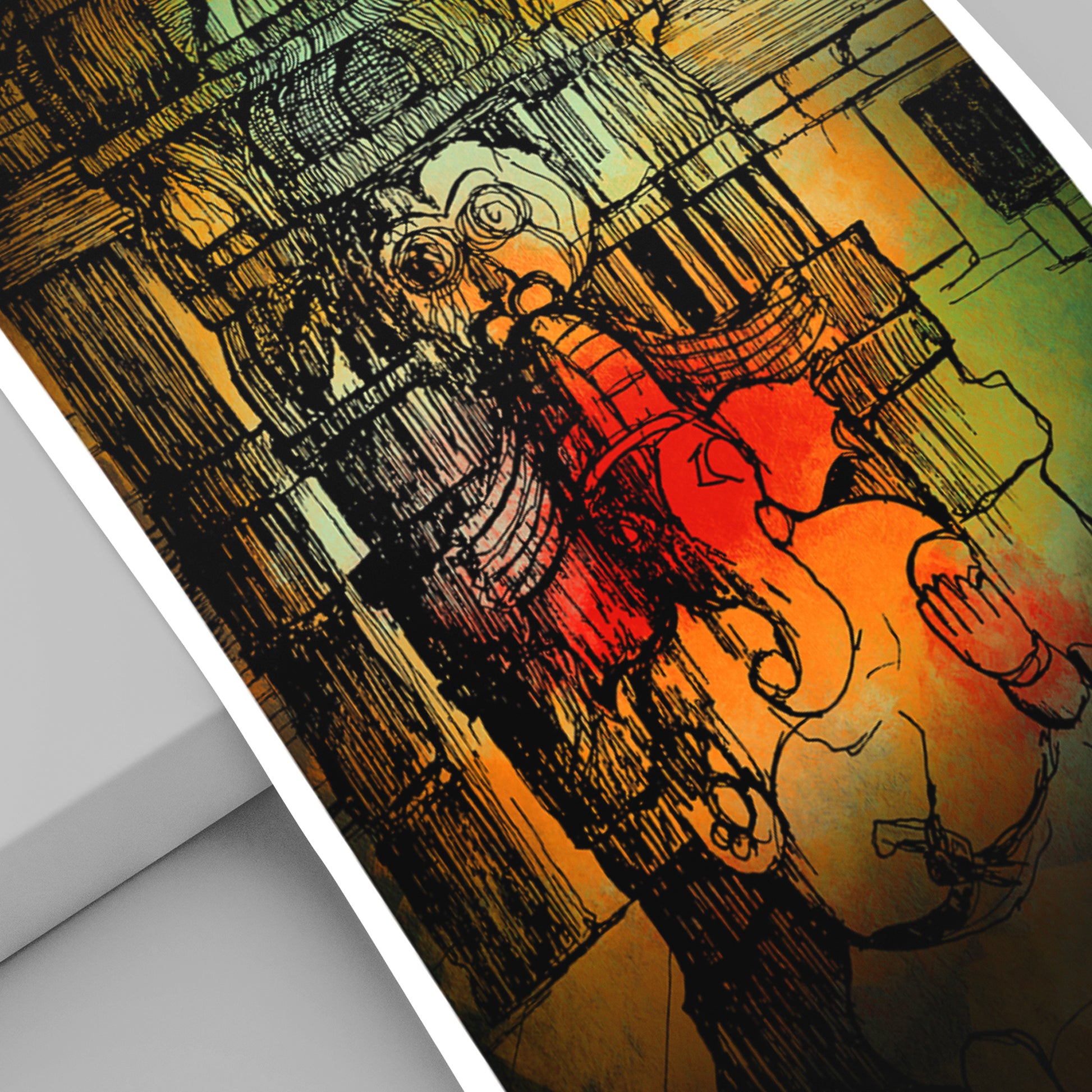 Divine Ganesha Temple Art Print