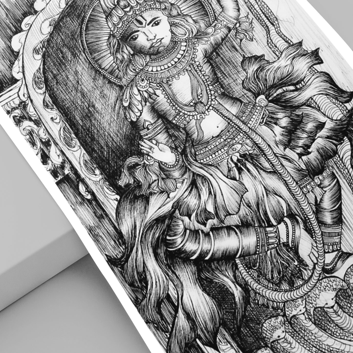 Divine Krishna Art Print