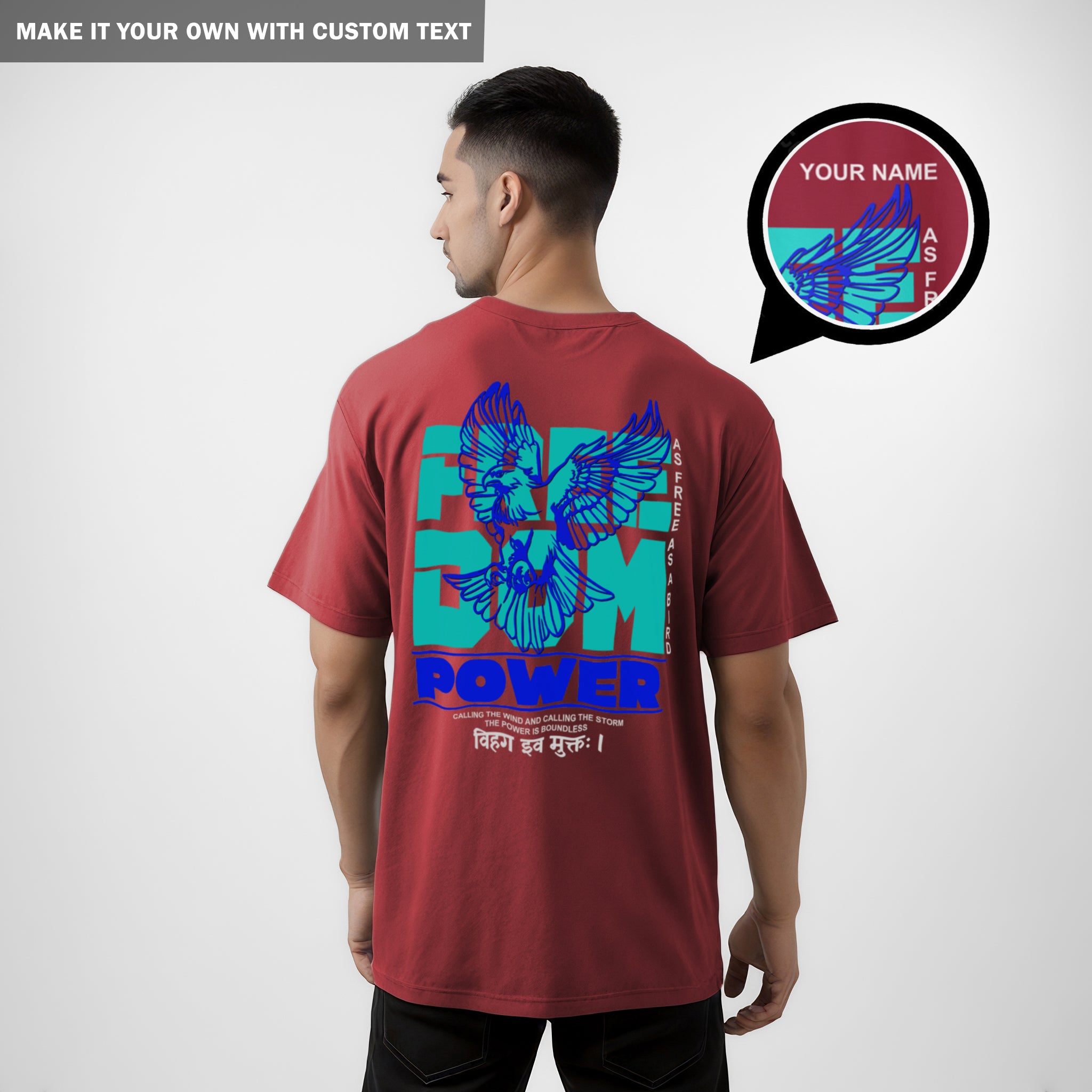 Freedom - Oversized T-Shirt - Men