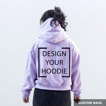 Custom Print - Women Hoodie - Lavender