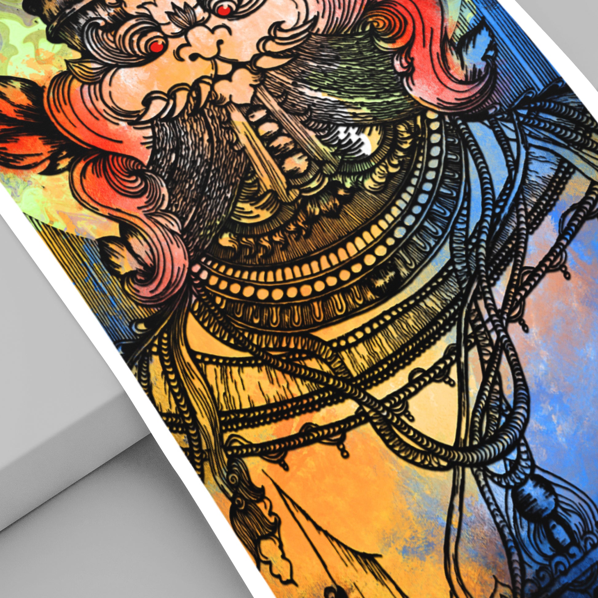 Lord Narsimha Art Print