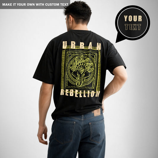 Urban Rebellion - Oversized T Shirt Men