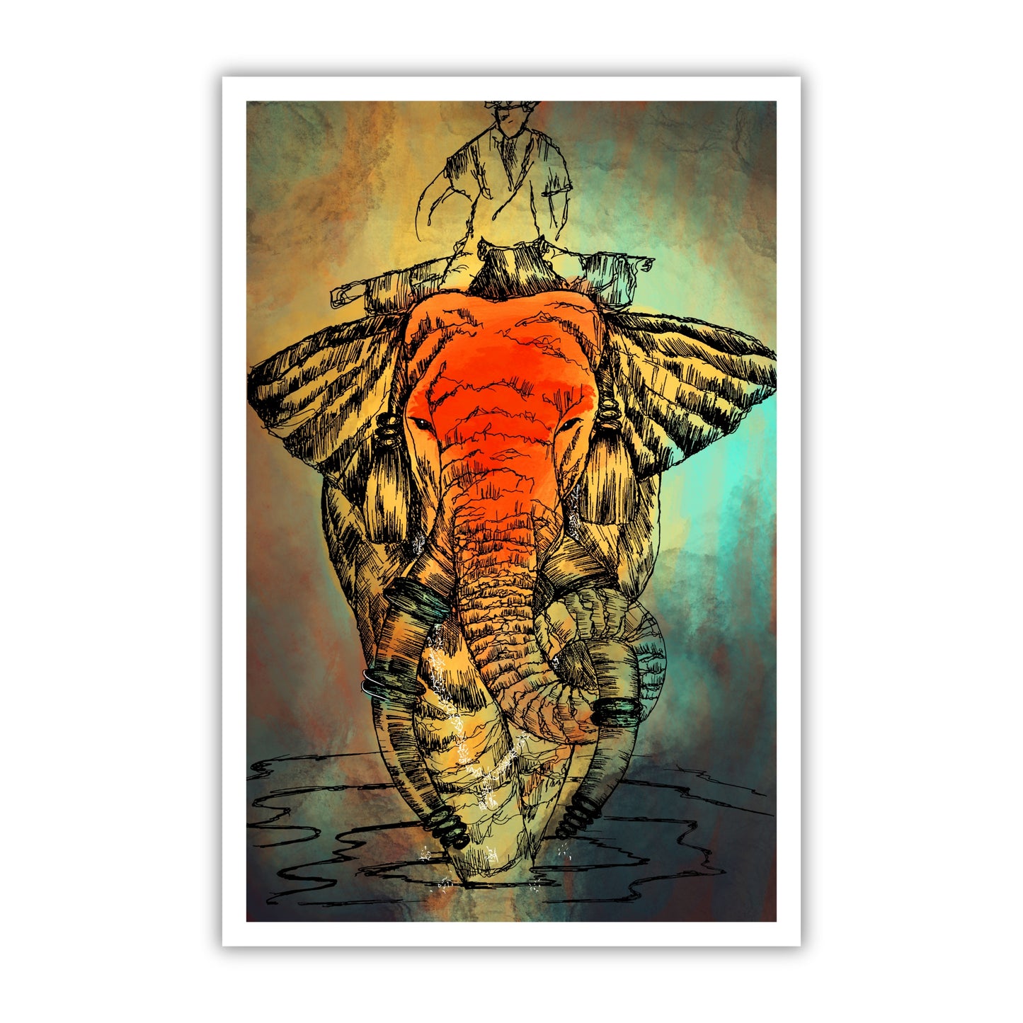 Yatra – Echoes of India Art Print