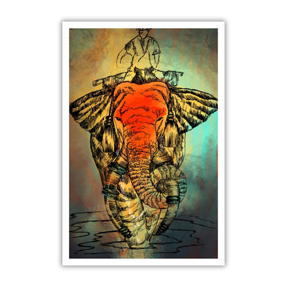 Yatra – Echoes of India Art Print