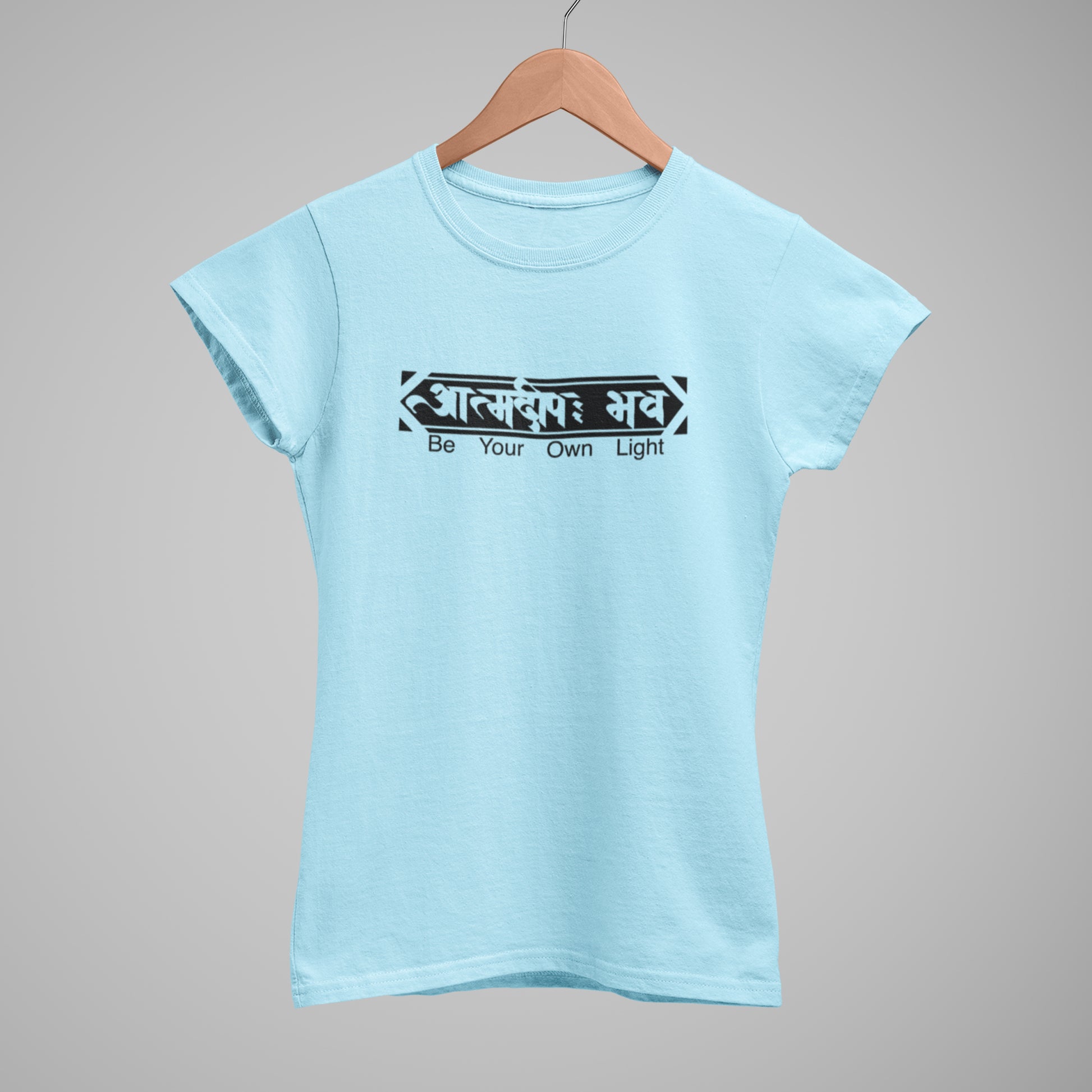 BLUE PRINTED TSHIRT